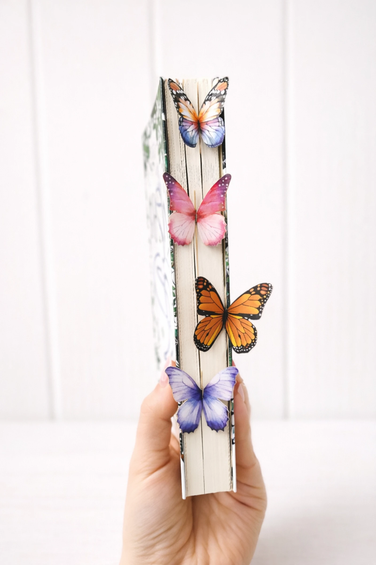 4 unidades de marcapáginas mariposa 🦋 3D | Lotes disponibles| Nuevo | Ideal regalo lector